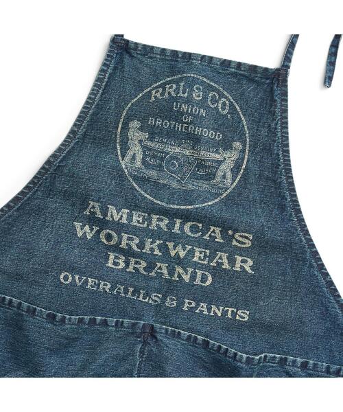 RRL（ダブル アール エル）の「ロゴ デニム エプロン（エプロン）」 - WEAR