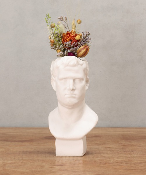 BIRTHDAY BAR（バースデイバー）の「石膏像ポット フラワーベース 花瓶