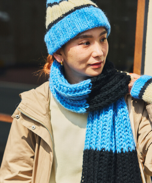 セール】HAND KNIT LONG MUFFLER（マフラー）｜FREAK'S STORE