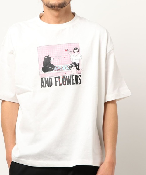 セール】【BACK NUMBER】イラストプリントTシャツ(トチハラユミ)（T