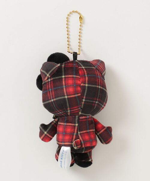 sanrio / サンリオ 】 チェック柄 ハローキティ マスコット