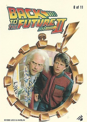1989 Topps Back to the Future II Trading Cards Checklist, Set Info