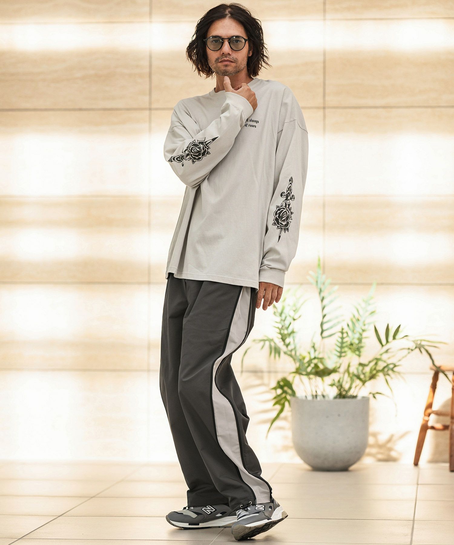 30%OFF【CAMBIO(カンビオ)】サイドZIPラインパンツ(CA-24-39) | CAMBIO