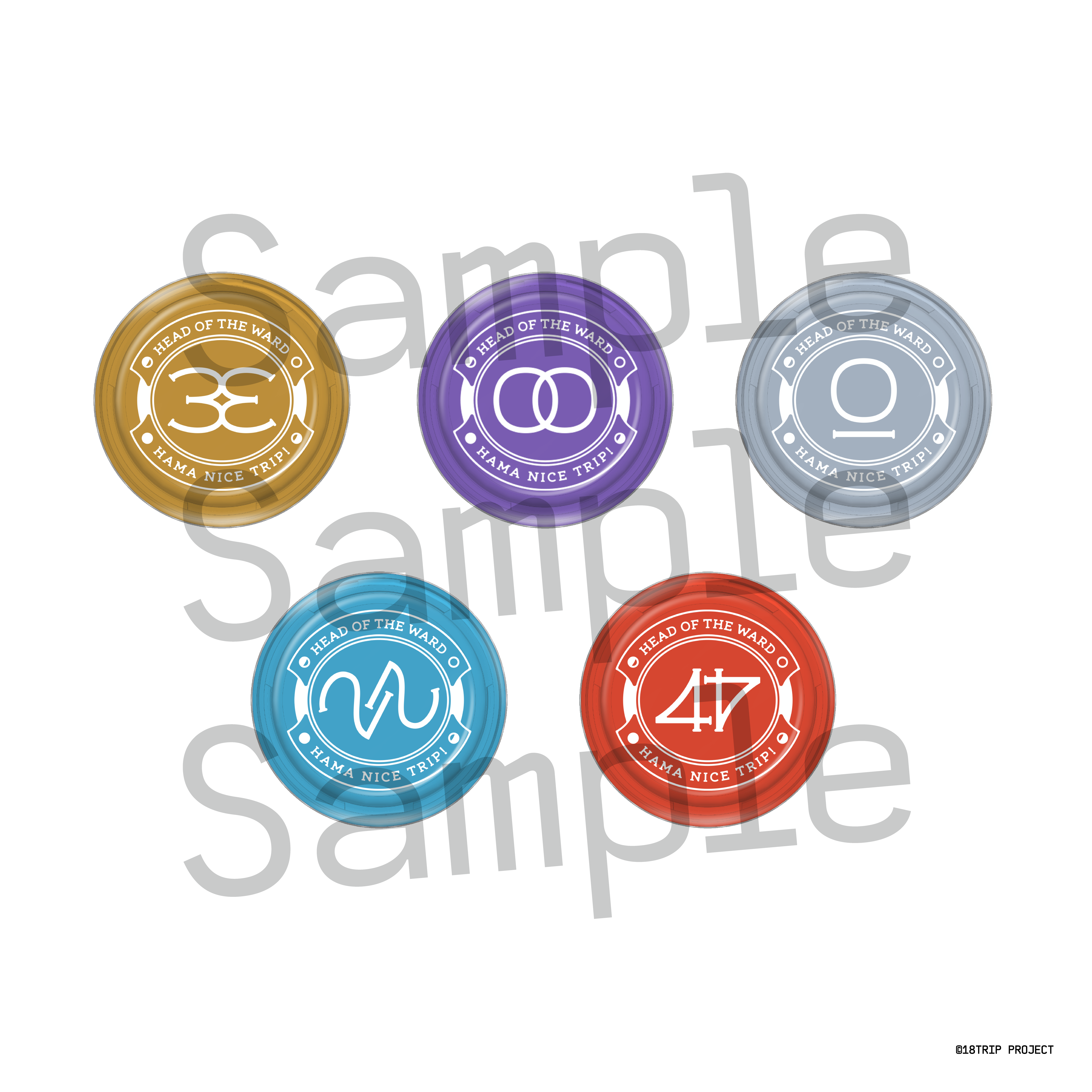 二次販売】Good Luck アクリルスタンド／西園 練牙(18TRIP presents