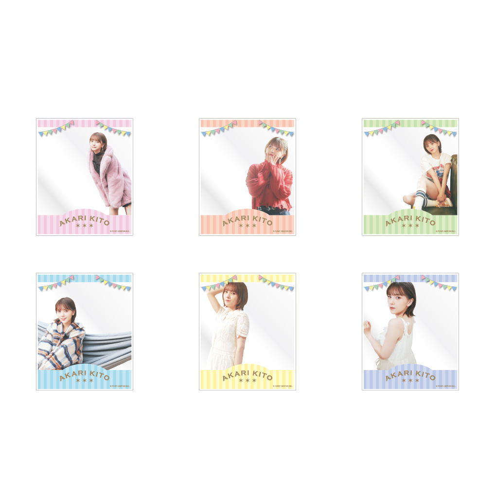 鬼頭明里ファンクラブイベント「smile giving day vol.3」会員証風