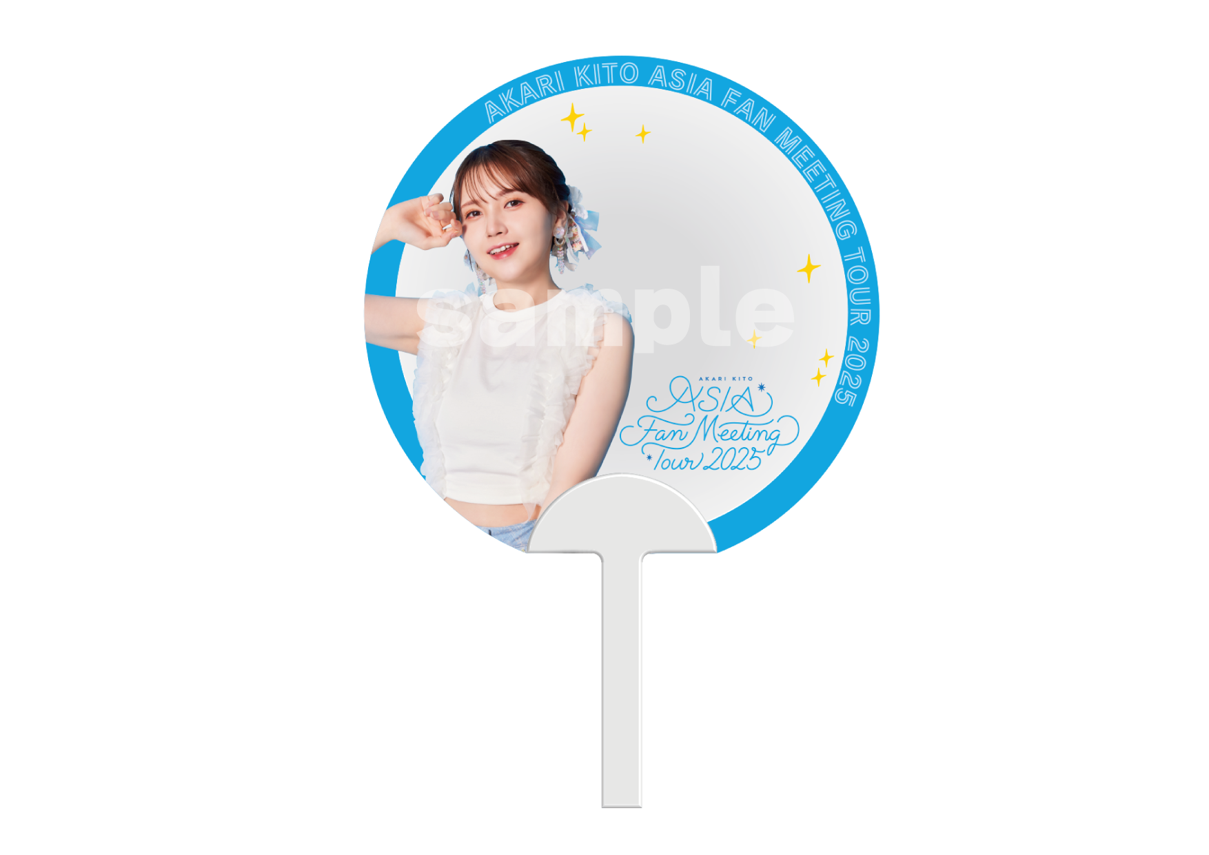 鬼頭明里ファンクラブイベント「smile giving day vol.3」会員証風