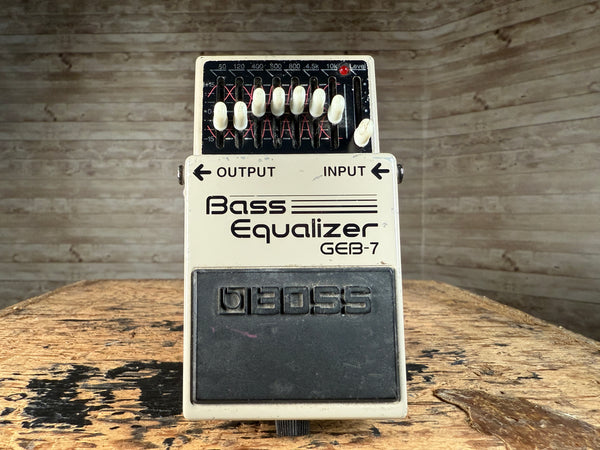 Boss GEB-7 Bass Equalizer Used – Cask Music