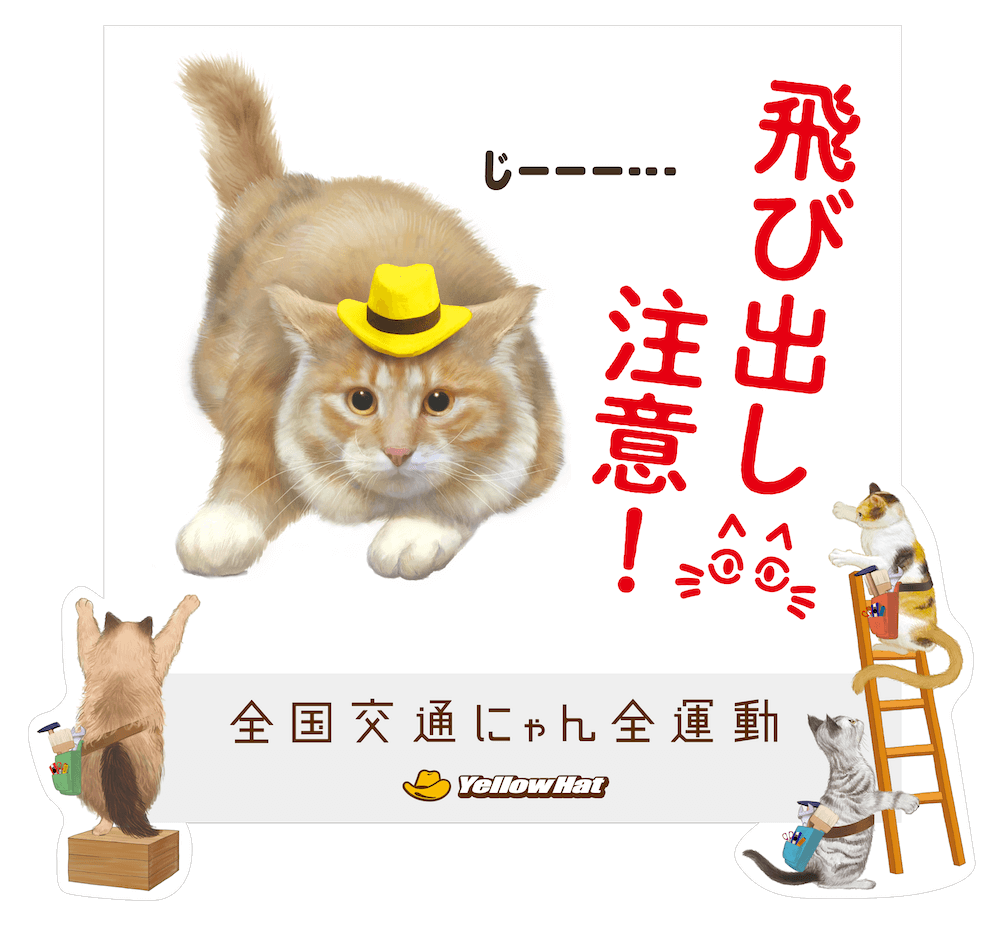 猫の交通事故を減らす取り組み！イエローハットが京大監修のもと開発