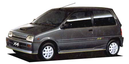 ミラX4（1990年11月発売）のカタログ・性能スペック情報【ダイハツ