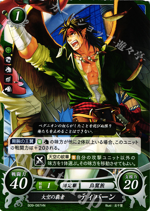 HN 大空の覇者 ティバーン 販売 | [B09] 響地轟轟 | ファイアー