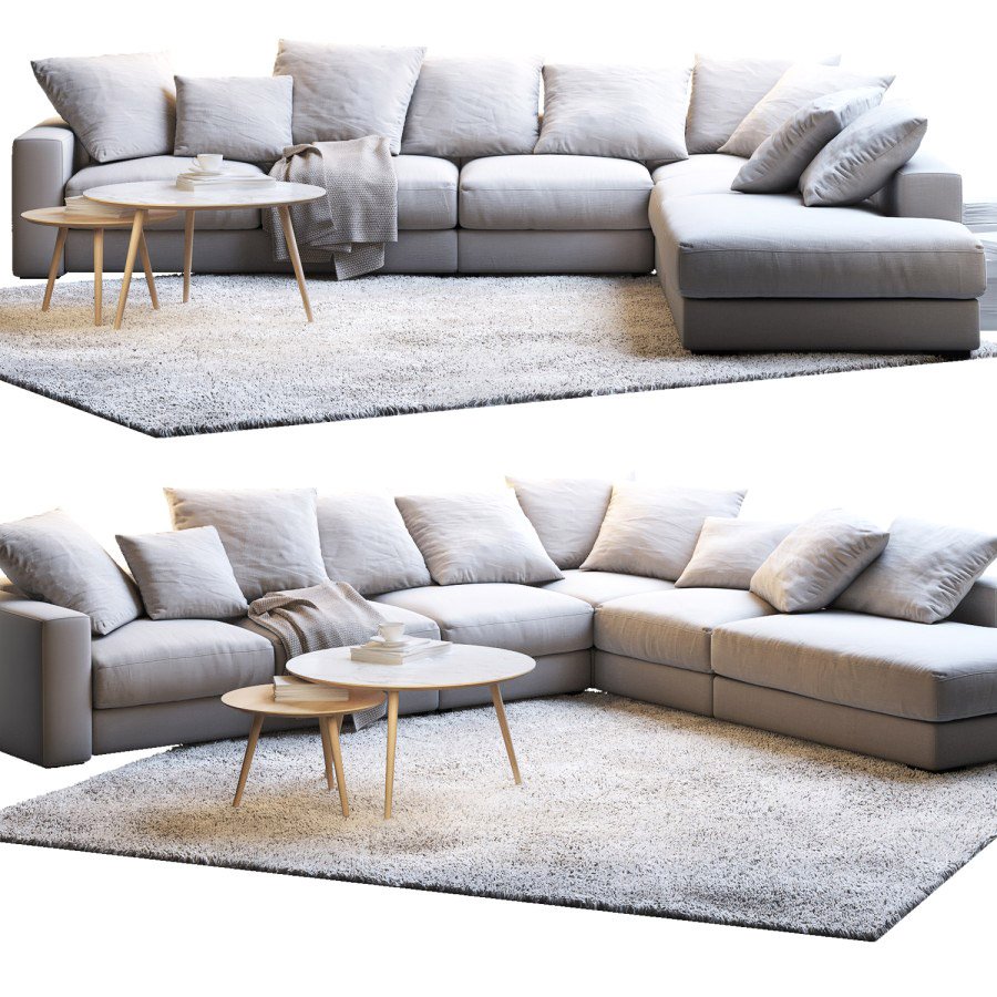 Boconcept Cenova 2 - 3D Model for VRay