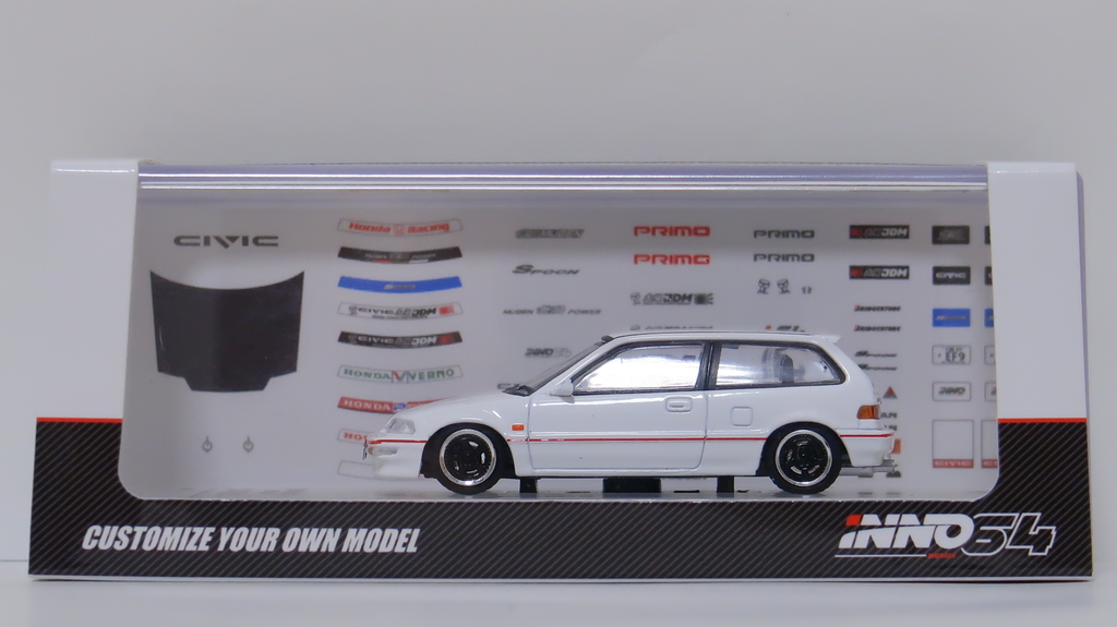 モデルインプレッション】INNO Models 1/64 Honda Civic SiR EF9