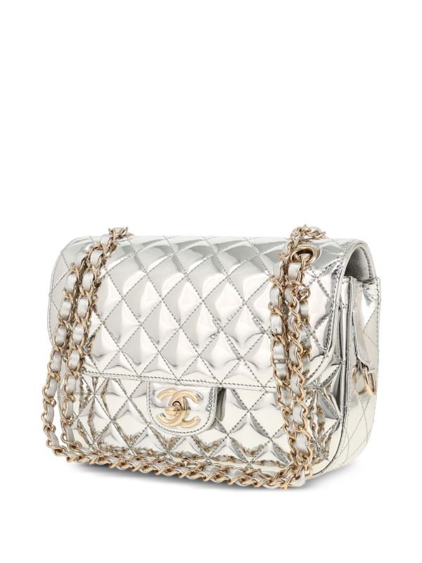 CHANEL Pre-Owned Timeless キルティング ショルダーバッグ | シルバー