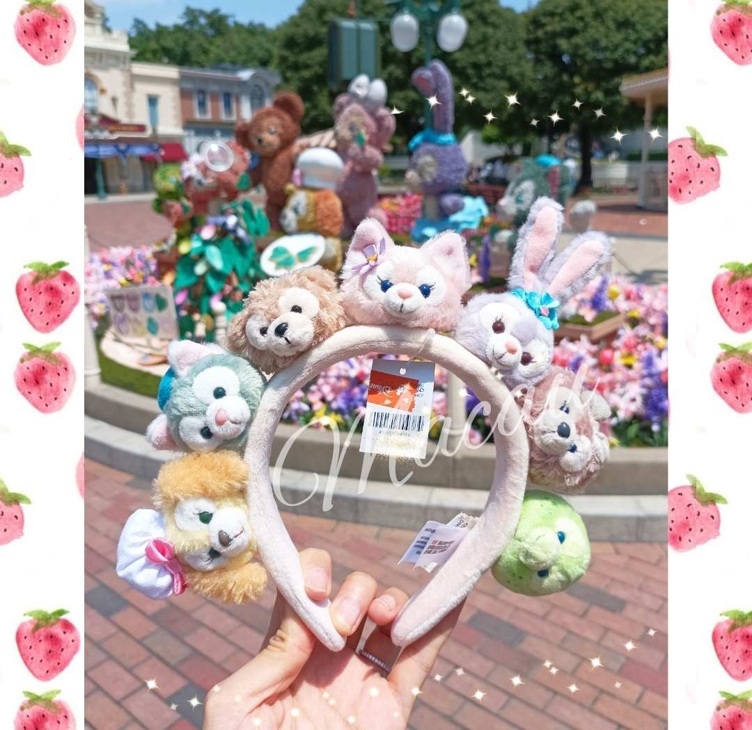 香港ディズニー限定☆ダッフィー&フレンズ7人組カチューシャ (Disney