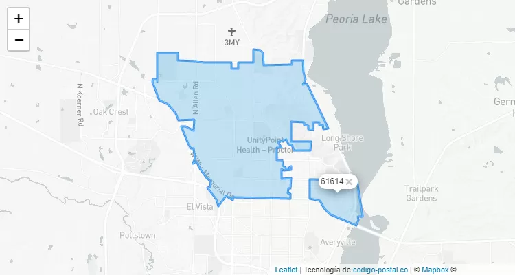 61614 ZIP Code - United States