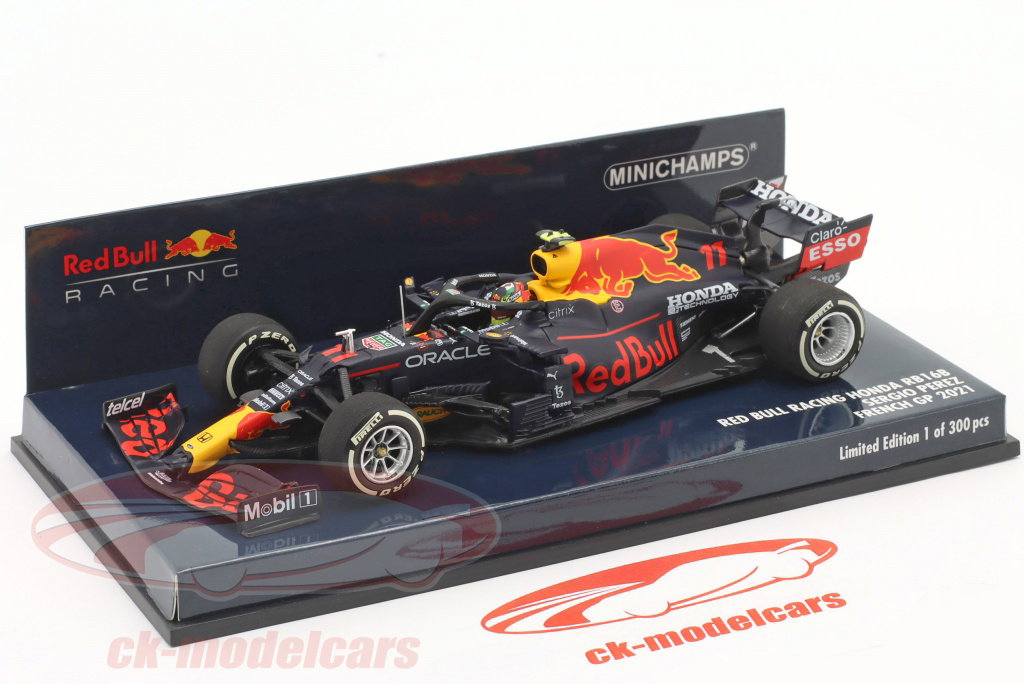 Minichamps 1:43 Sergio Perez Red Bull Racing RB16B #11 3rd French