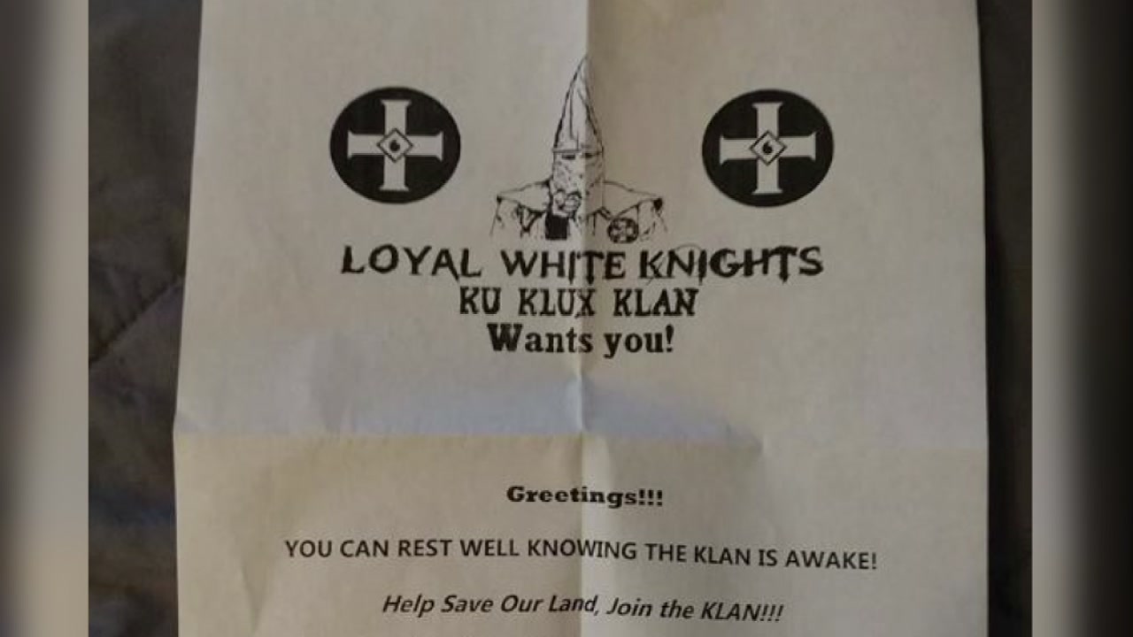 KKK wants you:' Klan flyers show up in Asheville on MLK Jr. Day