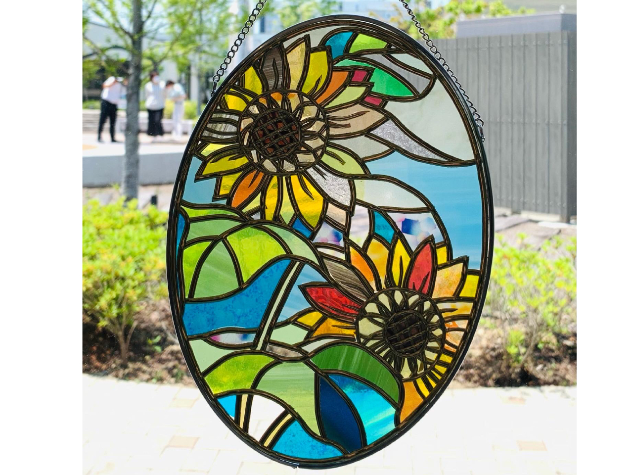 グラスアート体験☆《アクリルオーナメント》】ステンドグラスのような