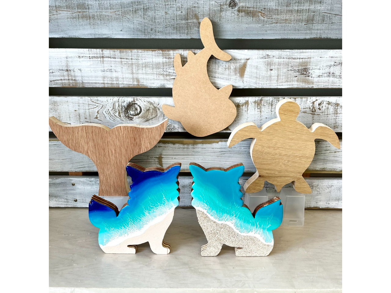 じゃらん限定】海のレジンアート体験！大好評！沖縄シーサー『1体