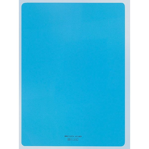 下敷 B5 透明 青 M-333B 10枚 西敬（直送品） - アスクル
