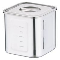 三宝産業 18ー8深型角キッチンポット AKK06016 1個 - アスクル