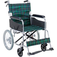 ミキ アルミ介助車いす MP-TiF HG 座幅40 レッド（W717） MP-TI F HG