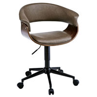 宮武製作所 ワークチェア ブラック PUレザー CH-J1900 BK 1脚（直送品