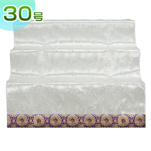 盆棚(精霊棚)・スチール祭壇 白布付き30号3段 6833-1 | 仏壇・仏具専門