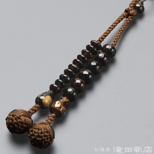 浄土宗用本式数珠【男性用】 本海松（黒珊瑚） 三万浄土9寸 | 滝田商店