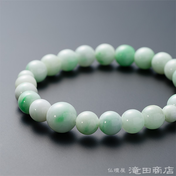 数珠ブレスレット・鑑別書付き・ブレス・琥珀・珊瑚・象牙・翡翠・販売