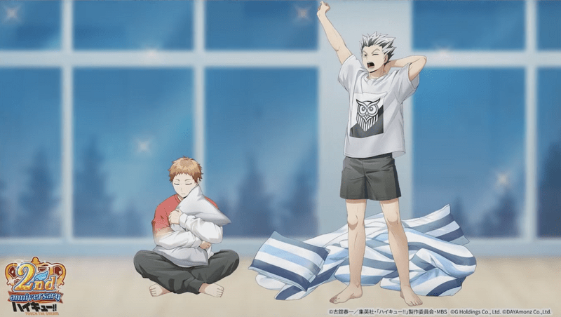 ハイドリ】2周年キャンペーンまとめ【ハイキュー!!タッチザドリーム