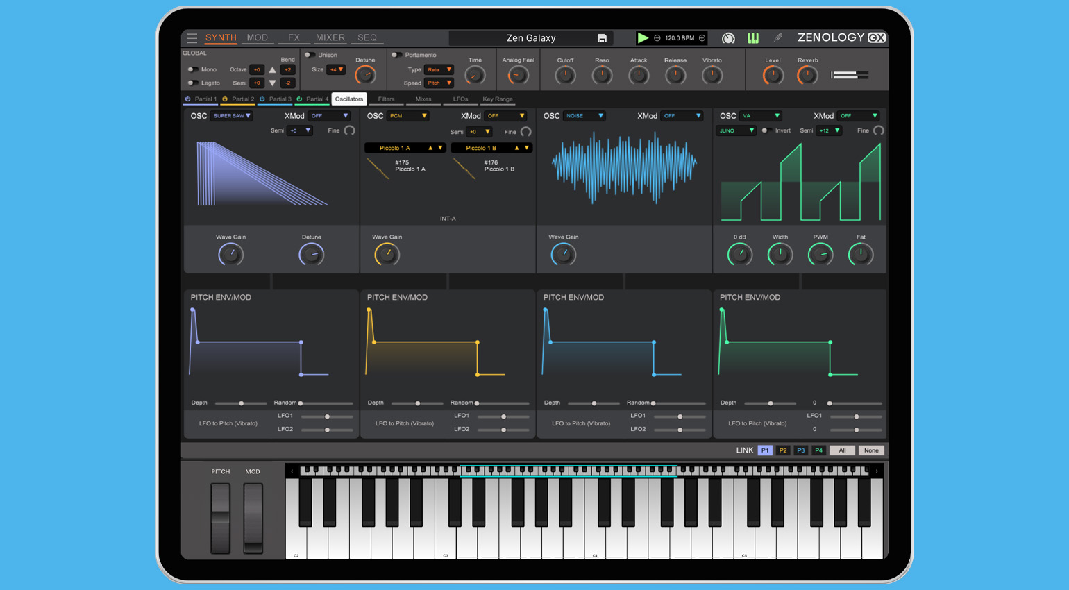 Roland ZENOLOGY GX for iPad: ZEN-Core to Go! - gearnews.com