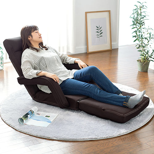 座椅子（リクライニング・クッション・メッシュ・通気性・背もたれ・肘