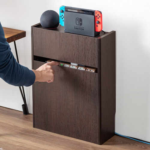 ルーター収納ボックス（ケーブルボックス・幅40cm・高さ52.4cm・充電