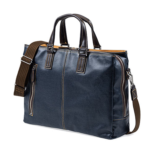 バッグ（日本製・豊岡縫製・国産素材岡山デニム使用・ビジネス