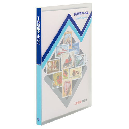 テージー（TEJI） 切手アルバム B5 6段ポケット SB−31 青｜【ハンズ