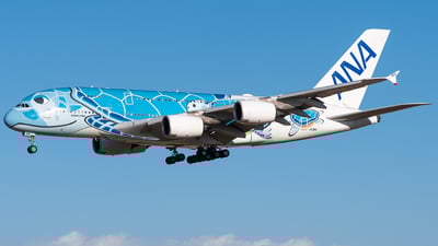 JA381A - Airbus A380-841 - All Nippon Airways - Flightradar24