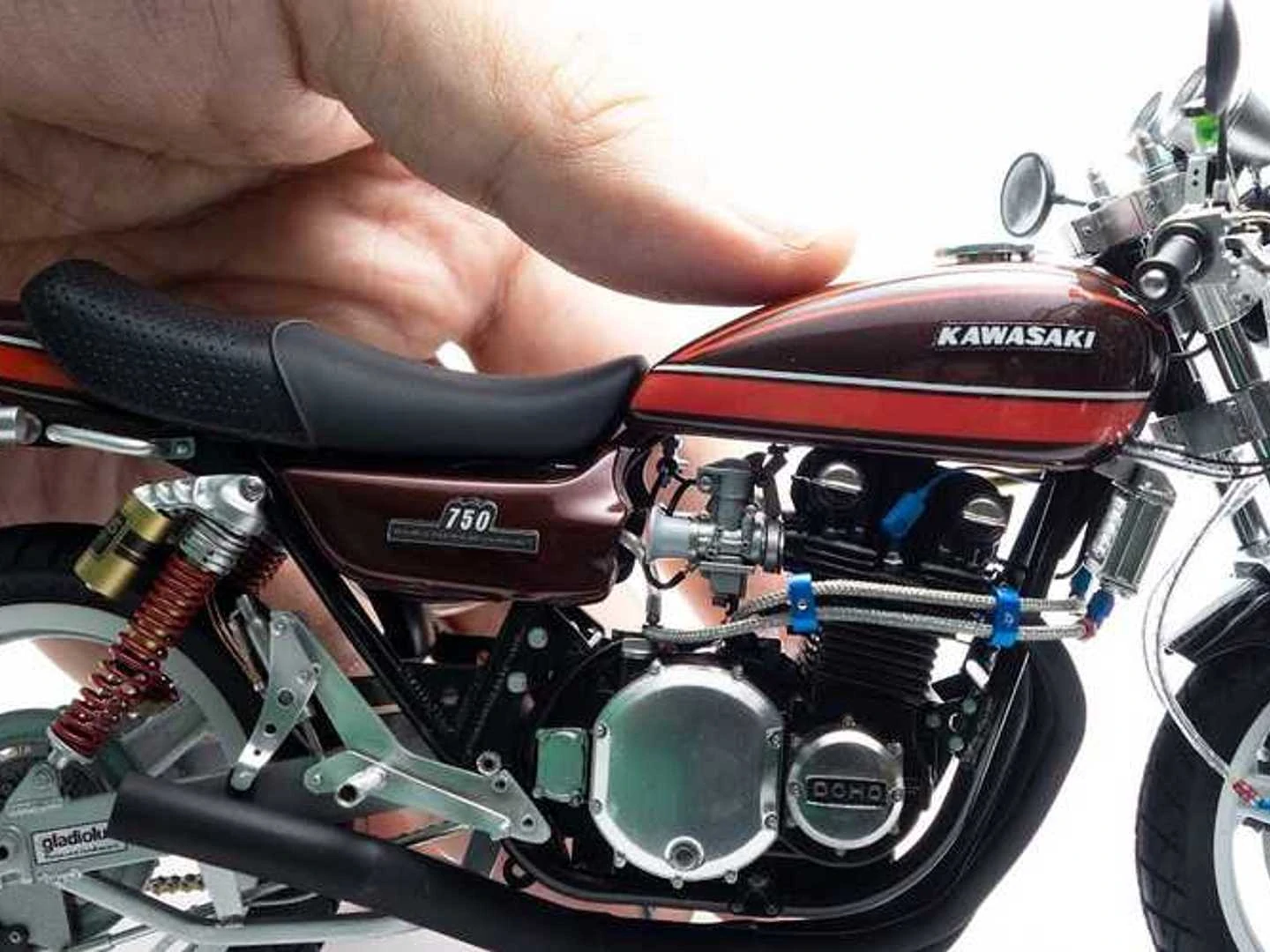 This Kawasaki 750RS Z2 Build Is Miniature Perfection Achieved