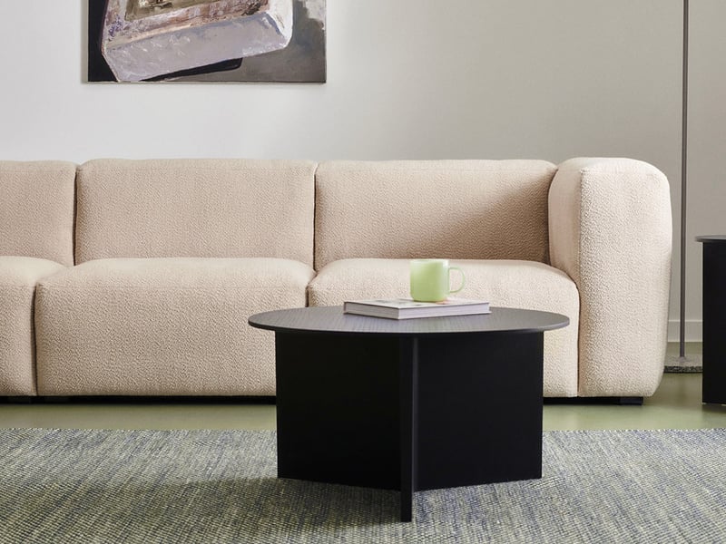 Hay Slit Table Wood XL -Black | Mohd Shop