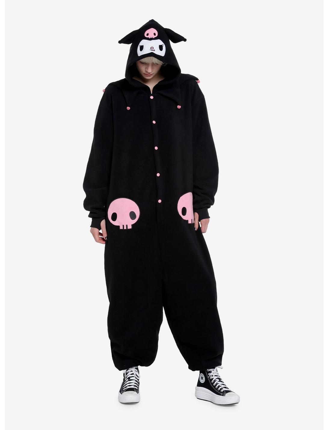 Kuromi 3D Plush Ear Girls Kigurumi | Hot Topic
