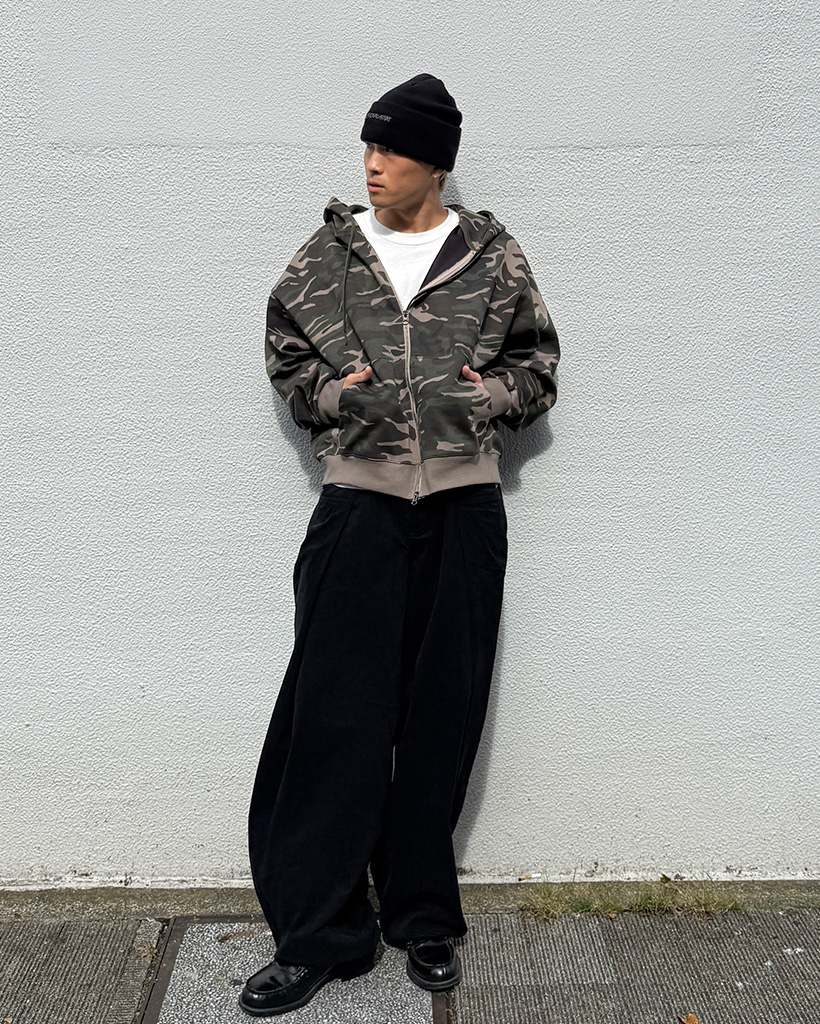 迷彩フードジャケット | ファッション通販サイト NUGU