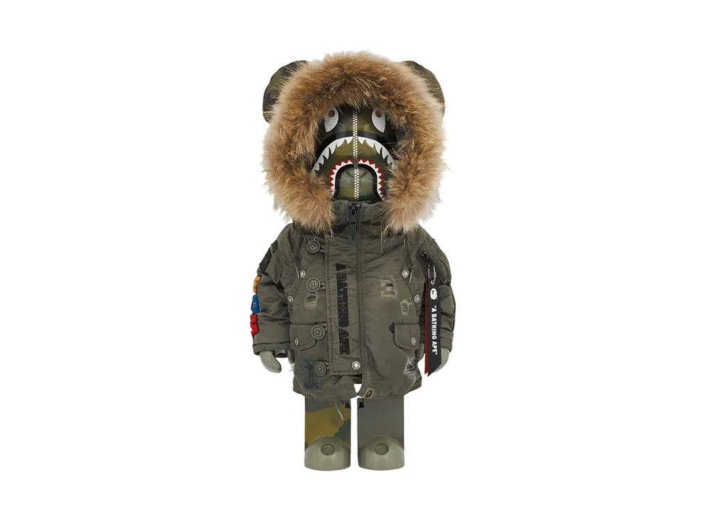 12/30発売｜A BATHING APE®︎ × ALPHA INDUSTRIES × BE@RBRICK CAMO