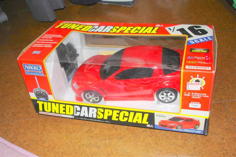 NIKKO 1/16 RX-8ラジコンカー(赤)RDC-160133A のパーツレビュー | RX-8