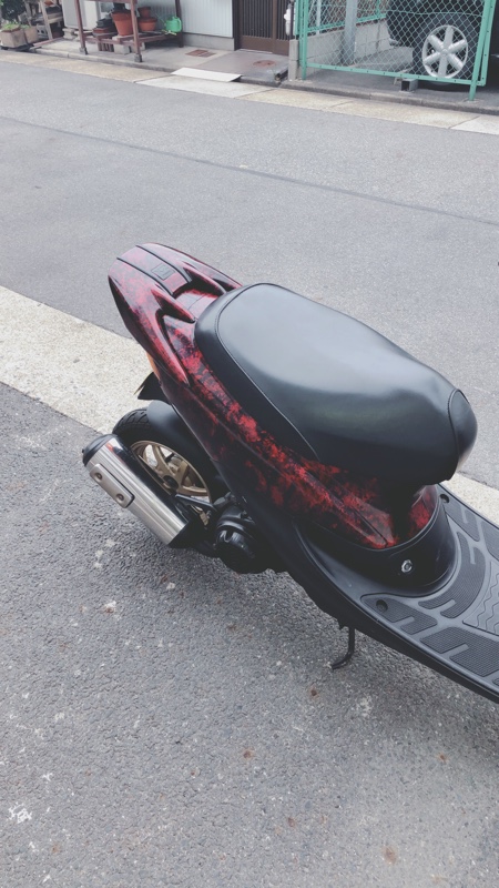 ウイングラップ塗装（ホンダ ライブディオZX）by 8-38 - みんカラ