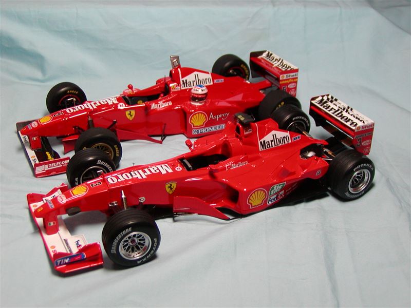 TAMIYA 1/20 フェラーリ F1 2000 マレーシアGP のパーツレビュー