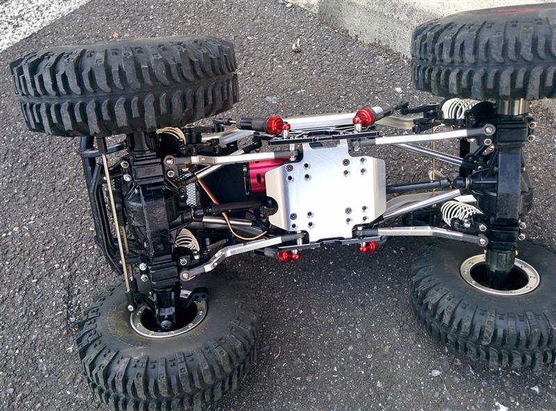 TAMIYA OP.1106 1107 CR-01 ベントロワアーム のパーツレビュー