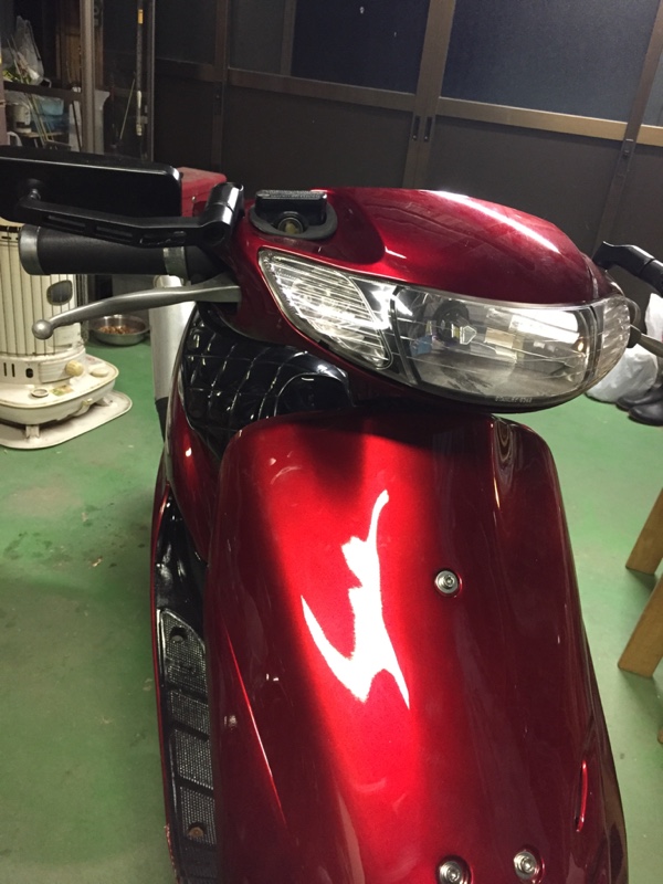 汎用 スクエアミラー ブラック のパーツレビュー | Live Dio ZX