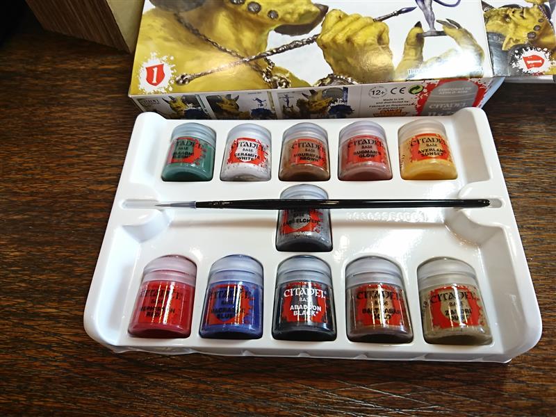 ゲームズワークショップ CITADEL BASE PAINT SET(シタデルカラー
