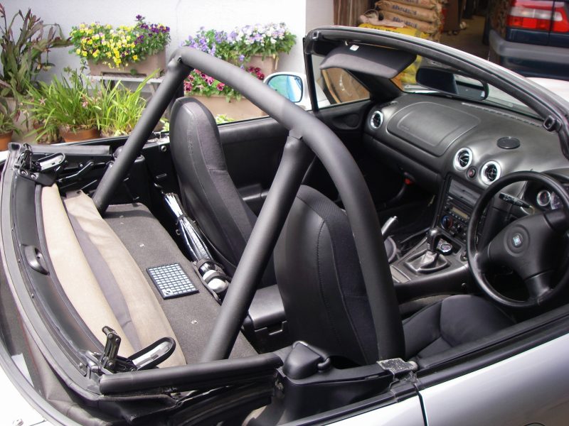 オクヤマ 4点式 ロールバー のパーツレビュー | ロードスター(かに丸