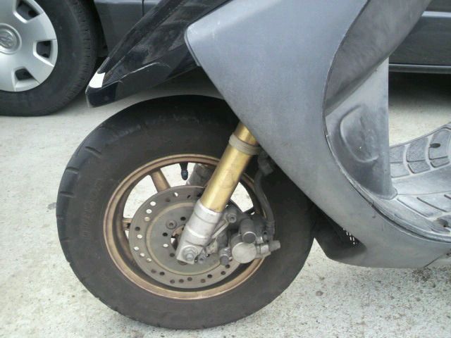 ホンダ(純正) ライブディオZX純正、2ピースフロントフォーク